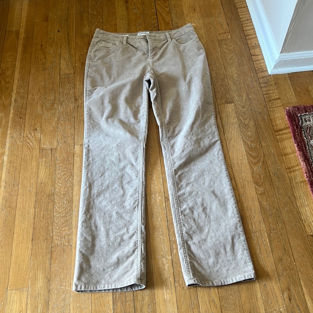 NWOTs St. John’s Bay Corduroy Pants Size 8